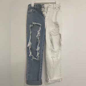 Pacsun High Rise Straight Jeans